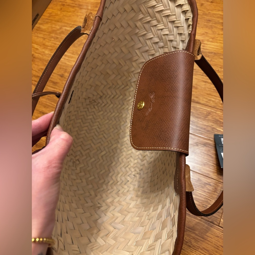 BNWT XL Longchamp Beach Tote - Picture 8 of 9